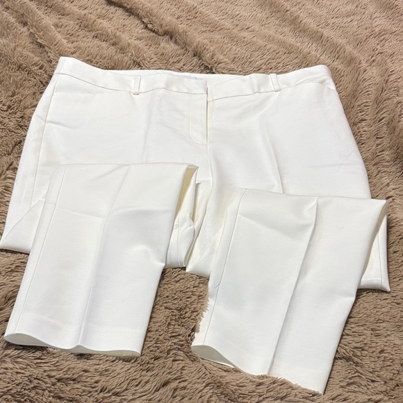 Liz Claiborne Women's Straight Leg Pants - Cream - Picture 8 of 8